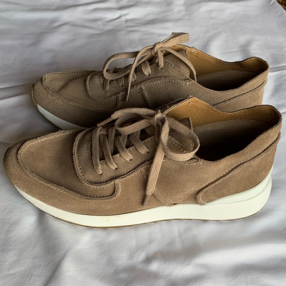 Lucky Brand Leather Sneakers | Womens Size 7.5